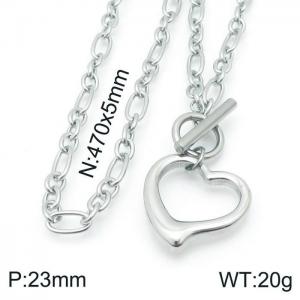 Stainless Steel Necklace - KN118532-Z