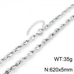 Stainless Steel Necklace - KN118593-KFC