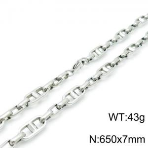 Stainless Steel Necklace - KN118927-Z