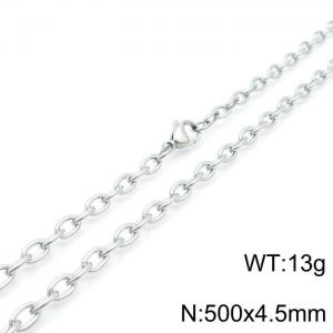 Stainless Steel Necklace - KN118969-Z