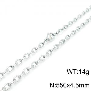 Stainless Steel Necklace - KN118970-Z