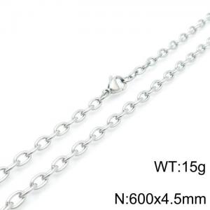 Stainless Steel Necklace - KN118971-Z