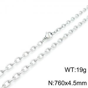 Stainless Steel Necklace - KN118974-Z