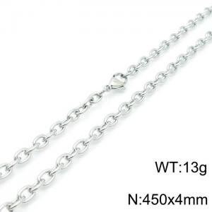 Stainless Steel Necklace - KN118982-Z