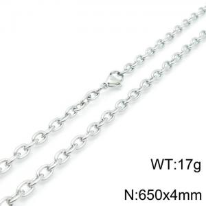 Stainless Steel Necklace - KN118986-Z