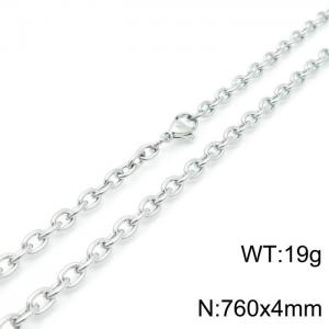Stainless Steel Necklace - KN118988-Z