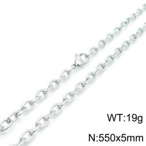 Stainless Steel Necklace - KN118998-Z