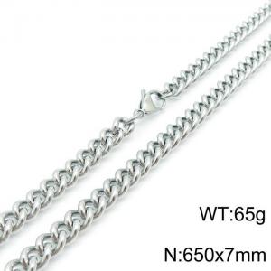 Stainless Steel Necklace - KN119021-Z