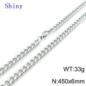 Stainless Steel Necklace - KN119031-Z