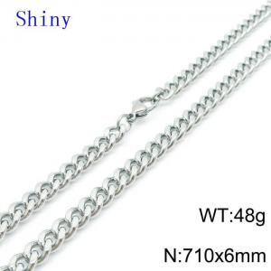 Stainless Steel Necklace - KN119036-Z