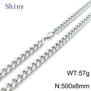 Stainless Steel Necklace - KN119067-Z