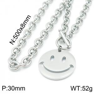 Stainless Steel Necklace - KN119335-Z