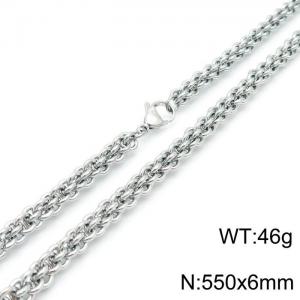 Stainless Steel Necklace - KN119344-Z