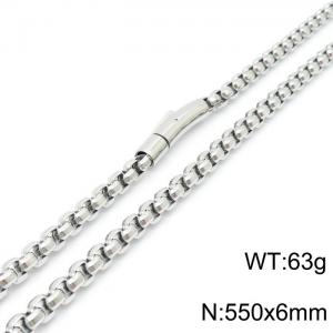 Stainless Steel Necklace - KN119353-KFC