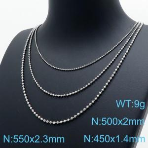 Stainless Steel Necklace - KN119387-Z