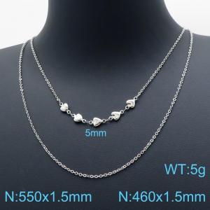 Stainless Steel Necklace - KN119486-Z