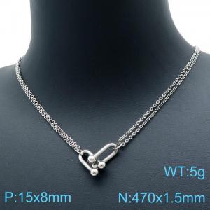 Stainless Steel Necklace - KN119521-Z