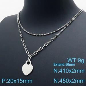 Stainless Steel Necklace - KN119523-Z