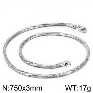 Stainless Steel Necklace - KN1196458-Z