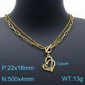 Copper Necklace （ Mother's Day） - KN1196629-Z