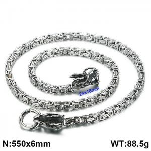 Stainless Steel Necklace - KN1196756-Z