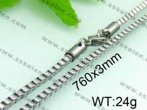 Staineless Steel Small Chain - KN12293-Z