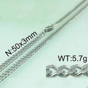 Staineless Steel Small Chain - KN12357-Z
