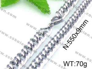 Stainless Steel Necklace - KN13699-Z