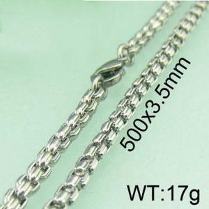 Stainless Steel Necklace - KN14706-Z