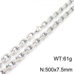 Stainless Steel Necklace - KN16226-Z