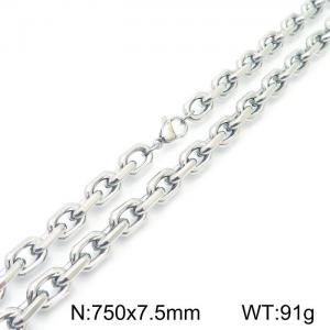 Stainless Steel Necklace - KN16229-Z
