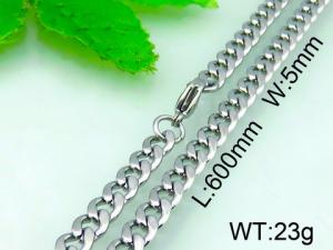 Off-price Necklace - KN16659-ZC