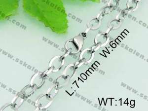 Stainless Steel Necklace - KN18308-Z