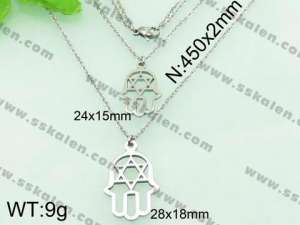 Stainless Steel Necklace  - KN18530-Z