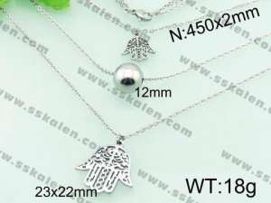  Stainless Steel Necklace  - KN18779-Z