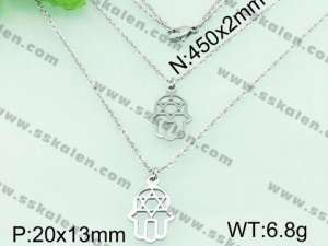  Stainless Steel Necklace  - KN18786-Z