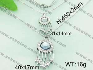 Stainless Steel Necklace - KN18929-Z