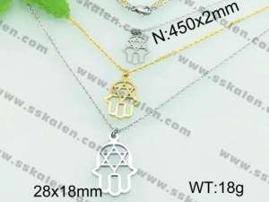  Stainless Steel Necklace  - KN18939-Z
