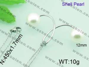 Shell Pearl Necklaces - KN19073-Z