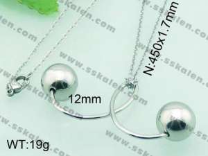 Stainless Steel Necklace  - KN19093-Z