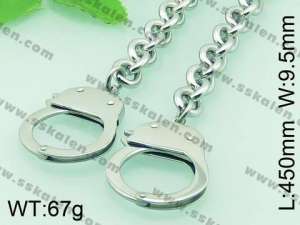 Stainless Steel Necklace - KN19198-Z