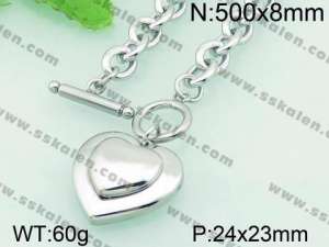 Stainless Steel Necklace - KN19285-Z