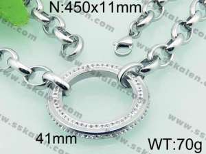 Stainless Steel Necklace - KN19333-Z