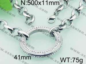 Stainless Steel Necklace - KN19334-Z
