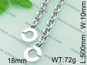 Stainless Steel Necklace - KN19576-Z