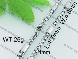Stainless Steel Necklace - KN19685-Z
