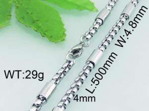 Stainless Steel Necklace - KN19686-Z
