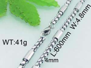 Stainless Steel Necklace - KN19687-Z