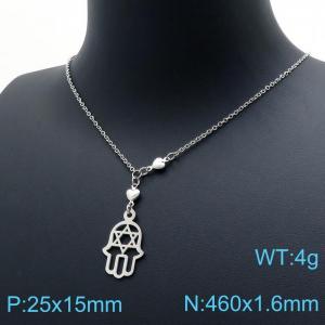 Stainless Steel Necklace - KN196939-Z