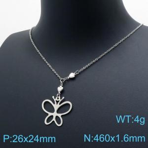 Stainless Steel Necklace - KN196941-Z